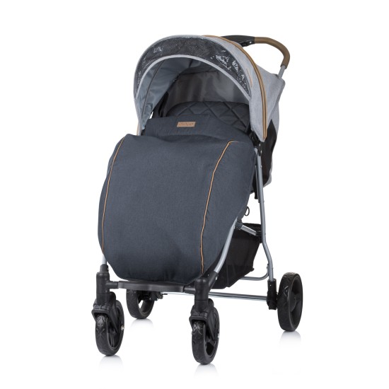 Καρότσι Με Ποδόσακο έως 22 kg Mixie platinum