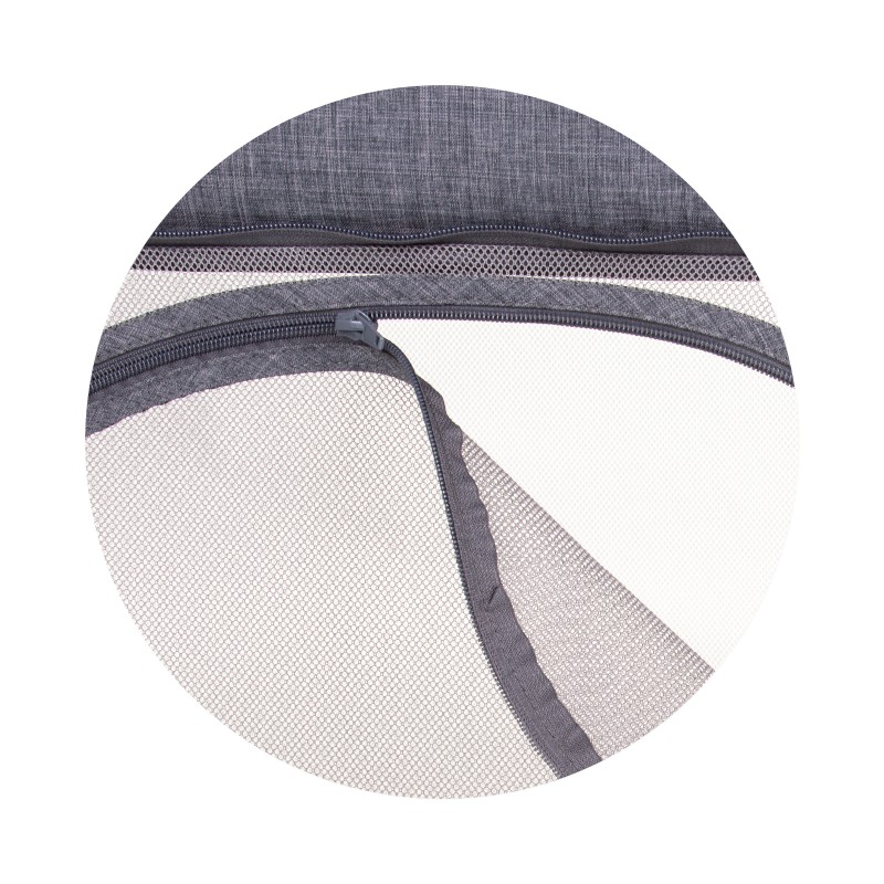 Λίκνο Μωρού με Πτυσσόμενη Πλευρά - 97-72-83 - “Mommy n Me graphite/wood