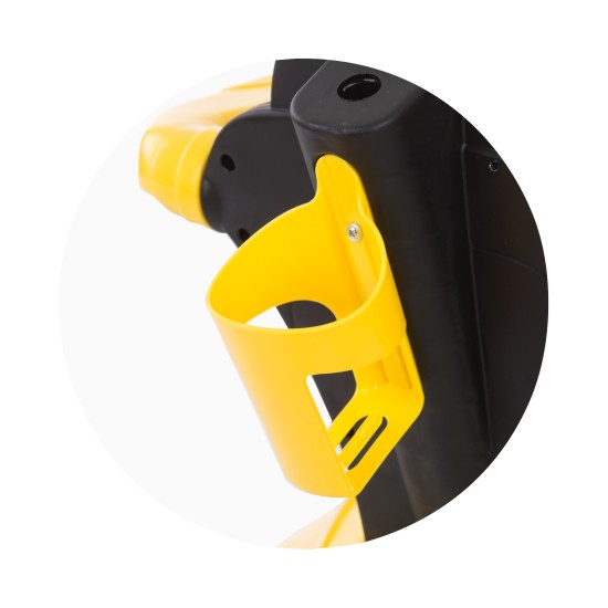 Περπατούρα Αυτοκίνητο με Λαβή - Flash yellow