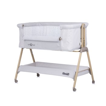 Λίκνο Μωρού - 99-56-82 -“Sweet Dreams" grey stars/wood