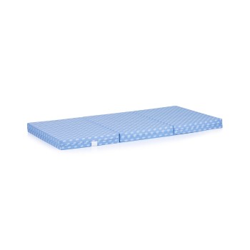 Foldable mattress 60/120/6 blue bubbles