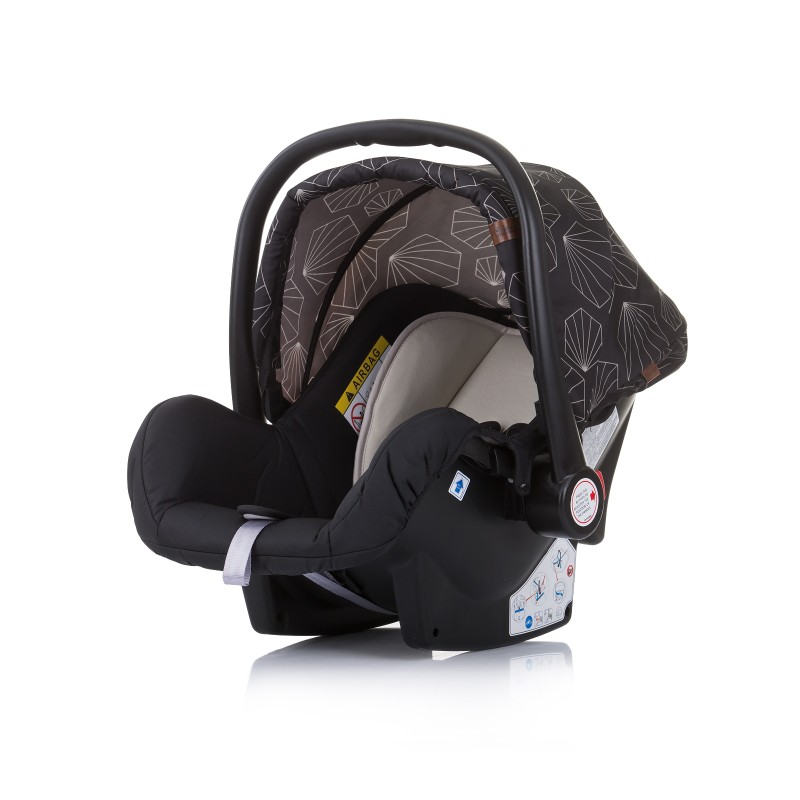 Car seat w/adaptors Havana Group 0+ black diamond