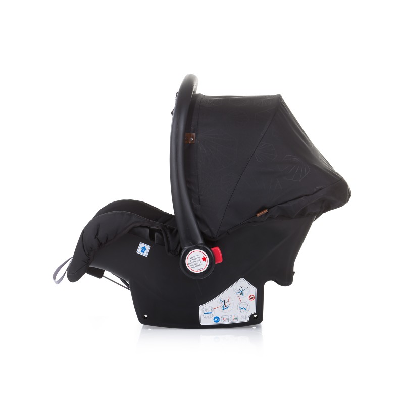 Car seat w/adaptors Havana Group 0+ black diamond
