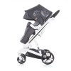 Καρότσι 3 σε 1 Electra white frame - silver