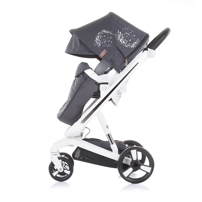 Καρότσι 3 σε 1 Electra white frame - silver