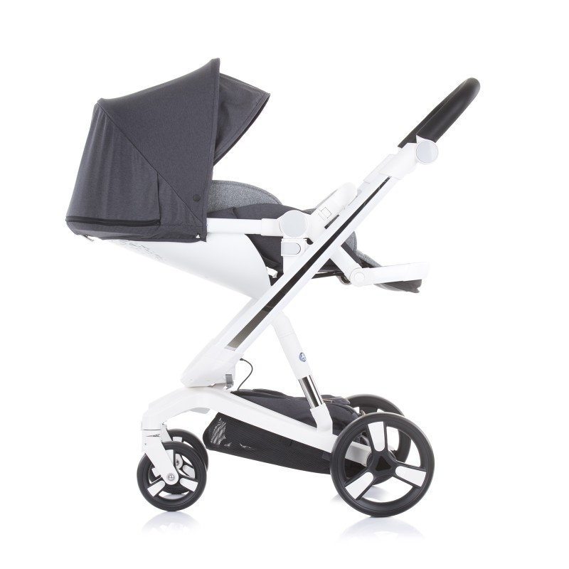 Καρότσι 3 σε 1 Electra white frame - silver