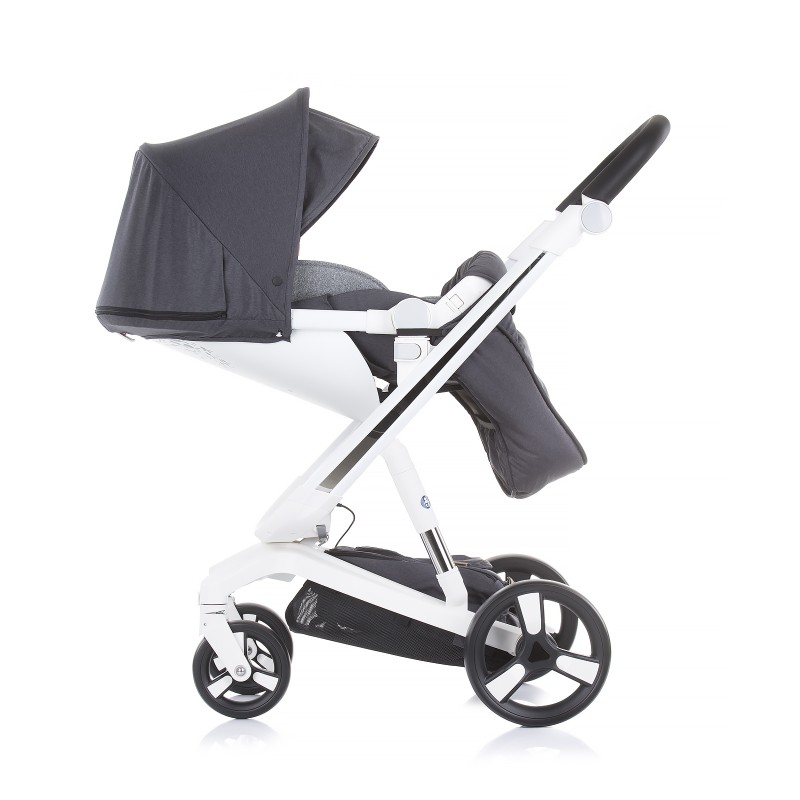 Καρότσι 3 σε 1 Electra white frame - silver