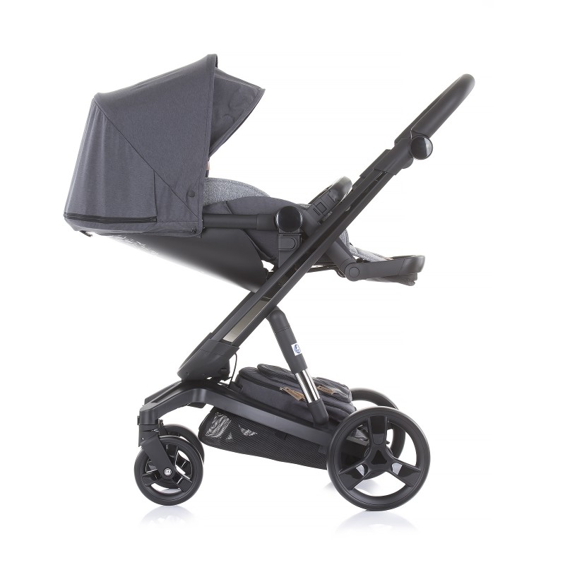 Καρότσι 3 σε 1 Electra black frame - silver