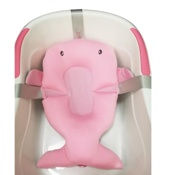 Βρεφικό Μαξιλάρι - Δίχτυ Μπάνιου Dolphin pink