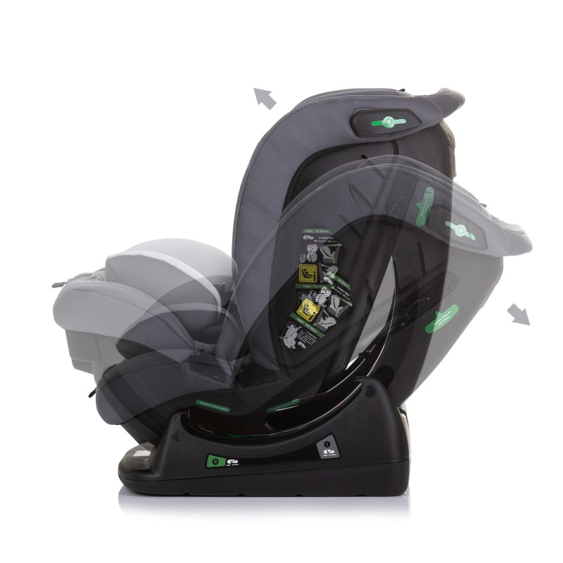 Κάθισμα Αυτοκινήτου I-SIZE 40-150 cm AVIATO ash grey