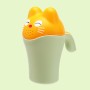 Rinse bath cup "Kitty" green