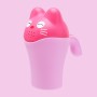 Rinse bath cup "Kitty" pink