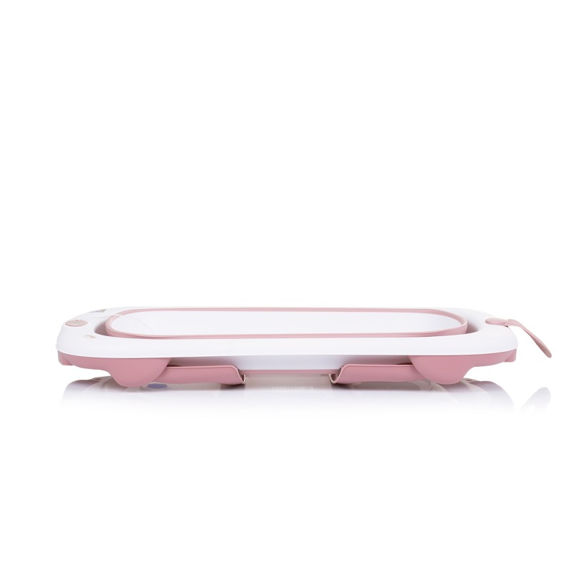 Μπανιέρα Μωρού Πτυσσόμενη Coral με Θερμόμετρο (87cm) - pink