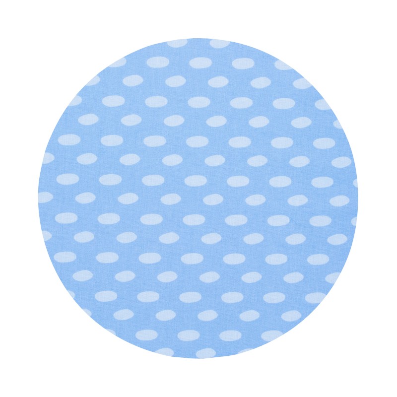 Foldable mattress 60/120/6 blue bubbles