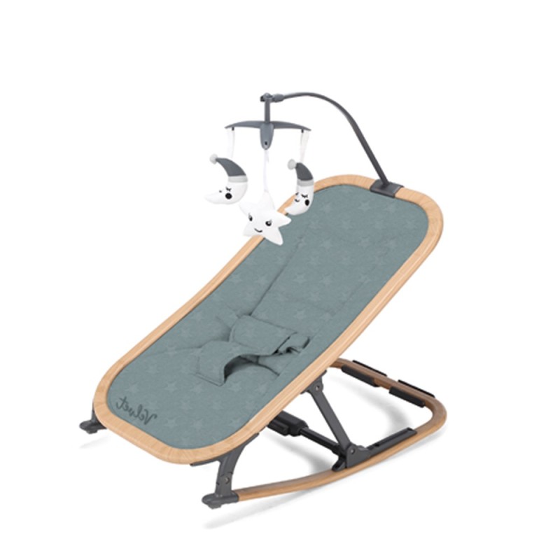 Λίκνο - Ρηλάξ Μωρού Velvet sky+wood