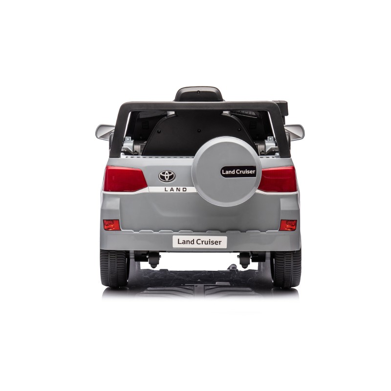 Ηλεκτροκίνητο Παιδικό Αυτοκίνητο - SUV Toyota Land Cruiser grey
