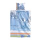 Beding set 5 pc. /Sheet, pillow case, pillow, duvet and duvet cover/ blue bear