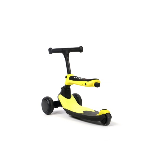 Kids toy 2in1 scooter/ride on X-PRESS yellow Kids toy 2in1 scooter/ride on X-PRESS yellow