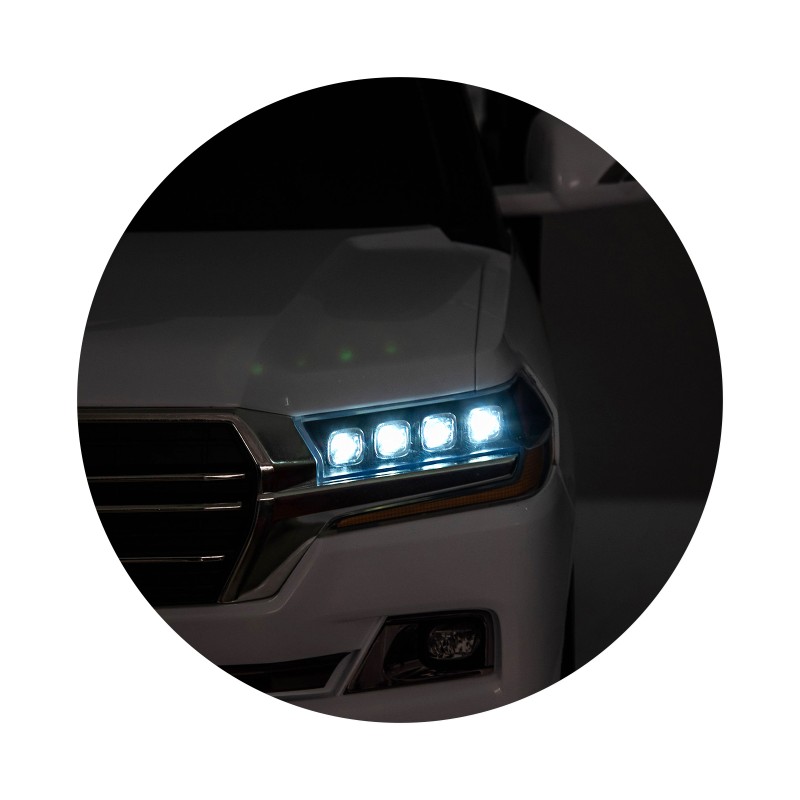 Ηλεκτροκίνητο Παιδικό Αυτοκίνητο - SUV Toyota Land Cruiser grey