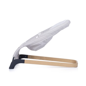 Λίκνο - Ρηλάξ Μωρού - "Noah" platinum+wood