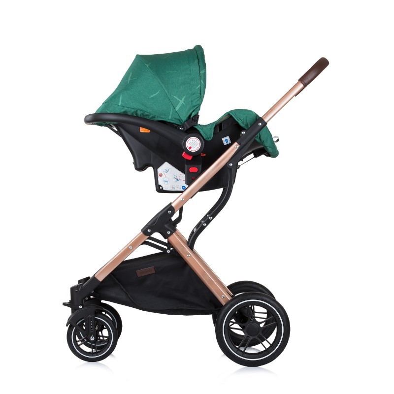 Καρότσι 3 in 1 - Σύστημα Μεταφοράς Zara - avocado