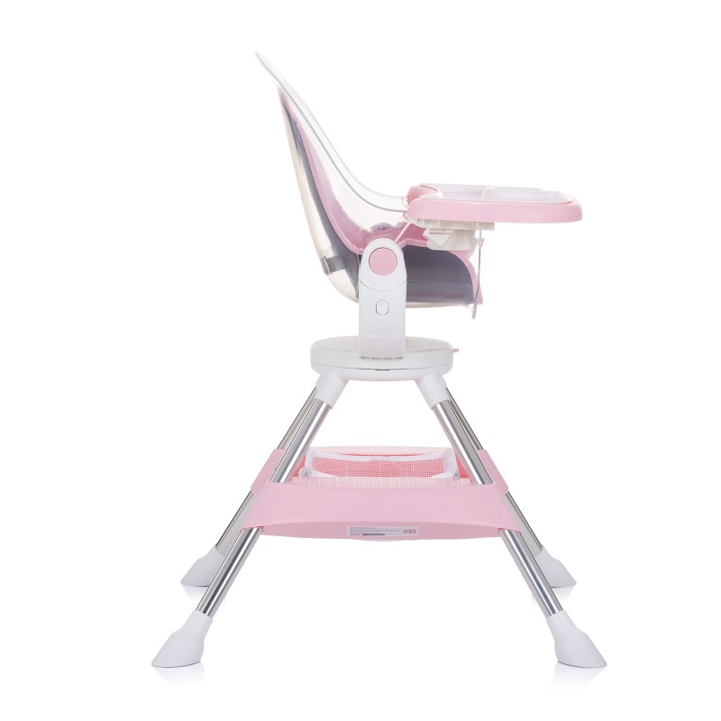 Περιστρεφόμενο Καρεκλάκι Φαγητού - Chipolino - Vision Rose Water