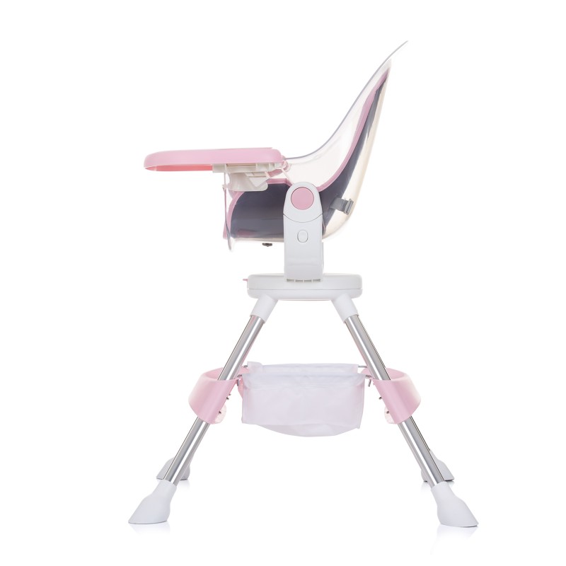 Περιστρεφόμενο Καρεκλάκι Φαγητού - Chipolino - Vision Rose Water