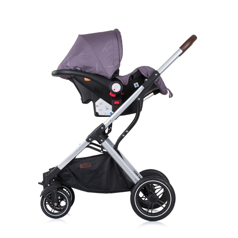 Καρότσι 3 in 1 - Σύστημα Μεταφοράς Zara lilac