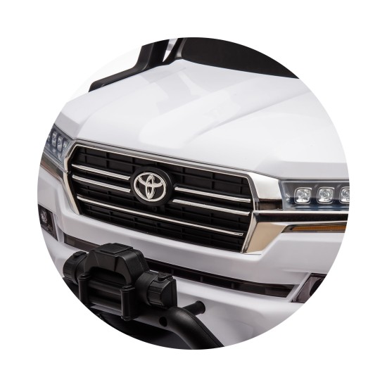 Ηλεκτροκίνητο Παιδικό Αυτοκίνητο - SUV Toyota Land Cruiser grey