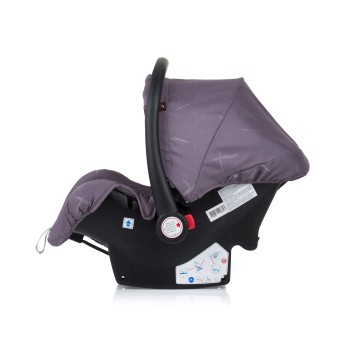 Κάθισμα Αυτοκινήτου με Αντάπτορες "Zara" Group 0+ lilac