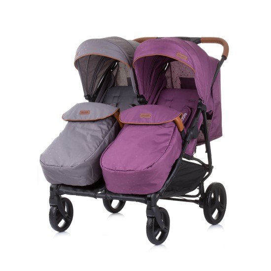 καρότσι Διδύμων Passo Doble lilac/platinum καρότσι Διδύμων Passo Doble lilac/platinum