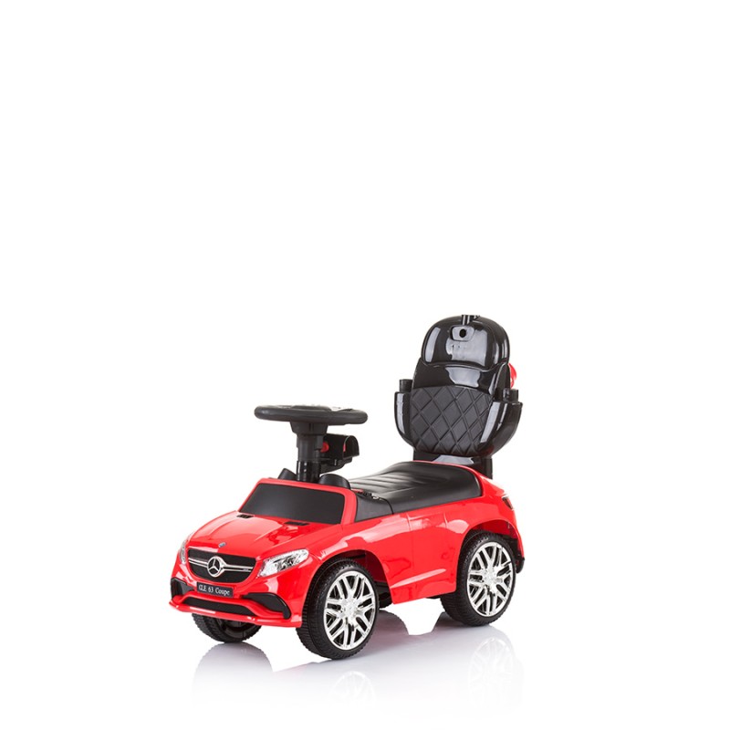 Ride on car with handle and canopy MERCEDES AMG GLE 63 Coupe red
