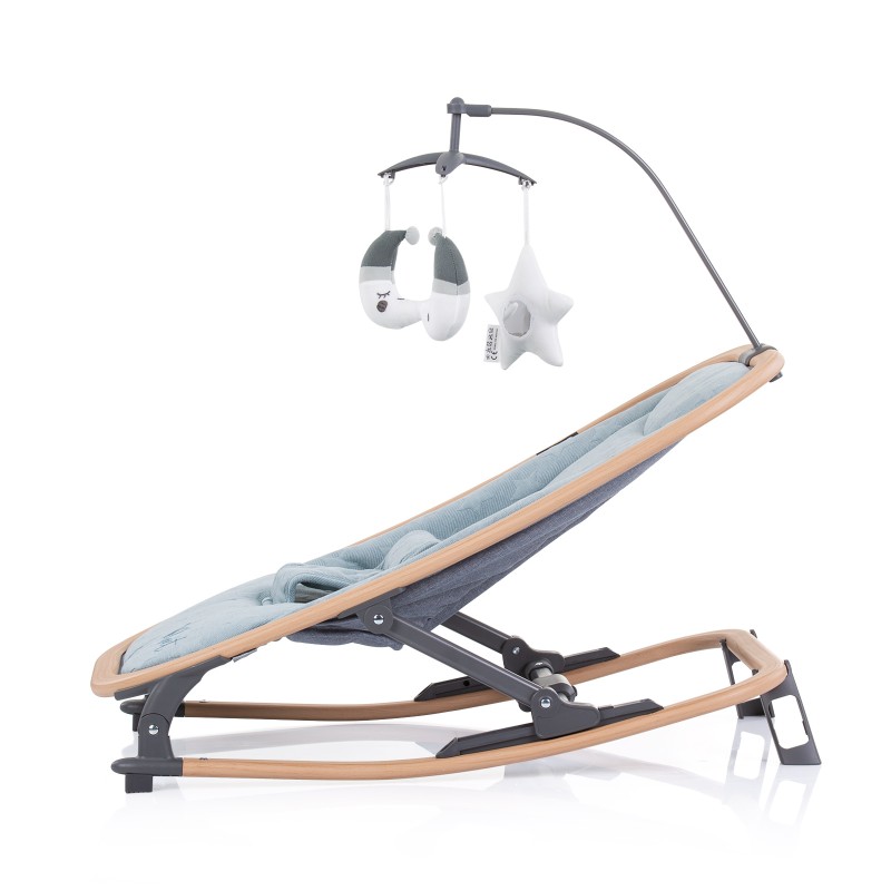 Λίκνο - Ρηλάξ Μωρού Velvet sky+wood