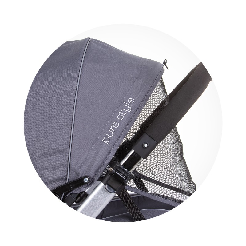 Τρίκυκλο Ποδήλατο με Κουνουπιέρα - Bolide graphite