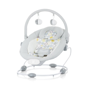 Ρηλάξ - Λίκνο Μωρού με Μουσική και Δόνηση - "Siesta" gray