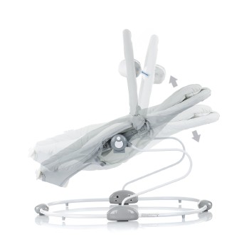 Ρηλάξ - Λίκνο Μωρού με Μουσική και Δόνηση - "Siesta" gray