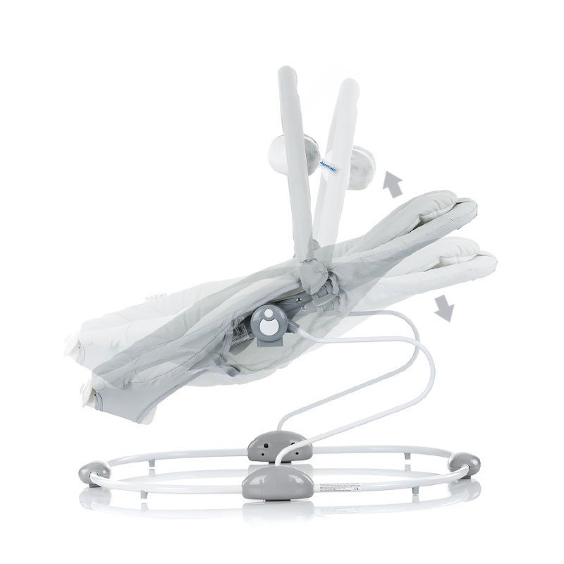 Ρηλάξ - Λίκνο Μωρού με Μουσική και Δόνηση - Siesta gray