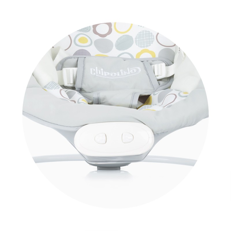 Ρηλάξ - Λίκνο Μωρού με Μουσική και Δόνηση - Siesta gray