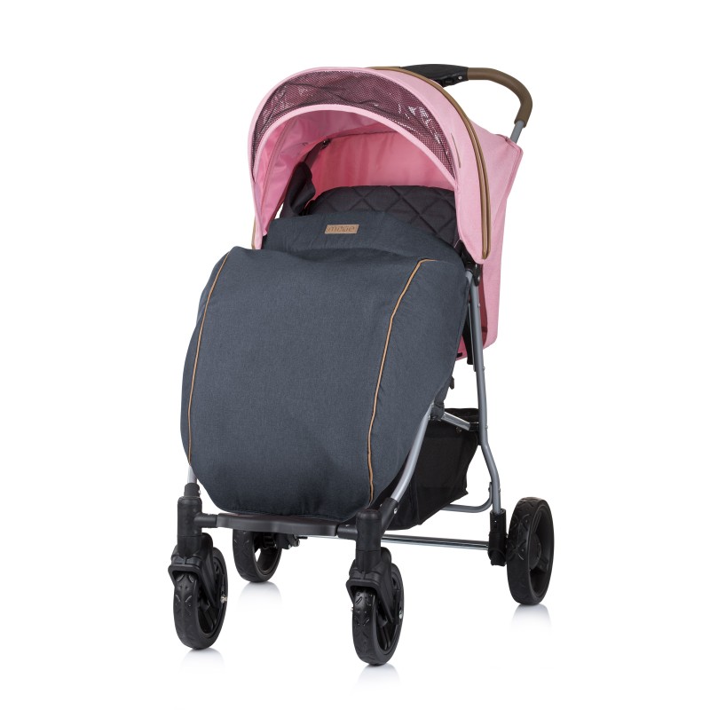 Καρότσι Με Ποδόσακο έως 22 kg Mixie blush