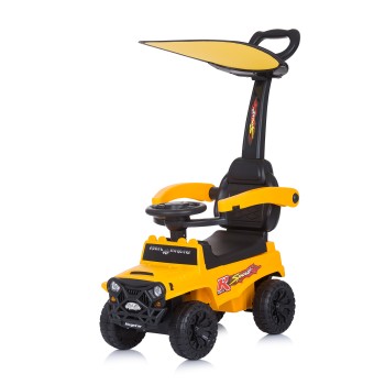 Περπατούρα Αυτοκίνητο με Λαβή - Safari yellow