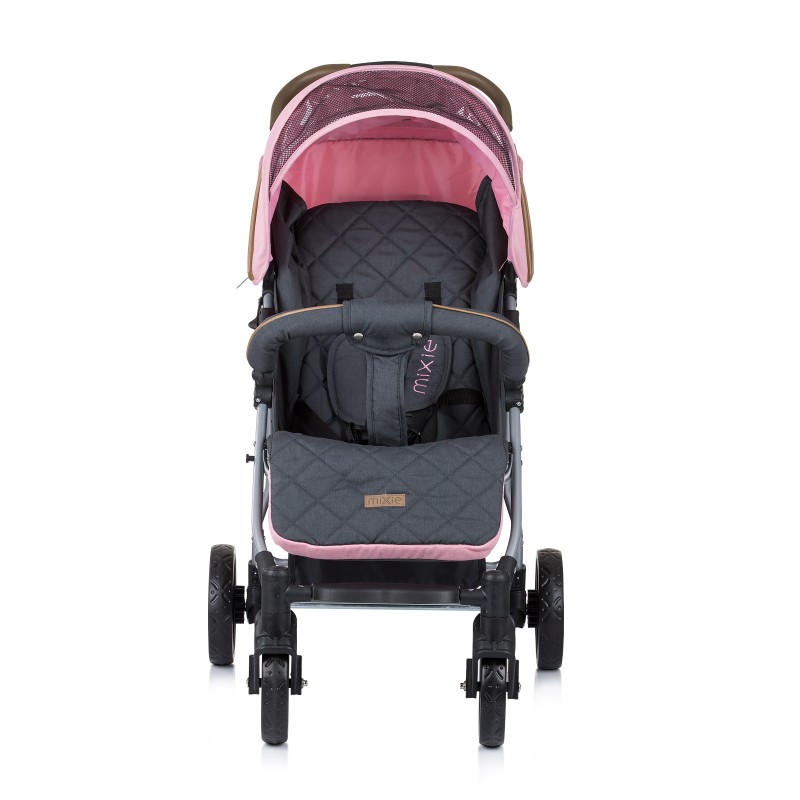 Καρότσι Με Ποδόσακο έως 22 kg Mixie blush