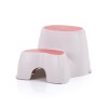 Platform and stool BabyUp2 coral