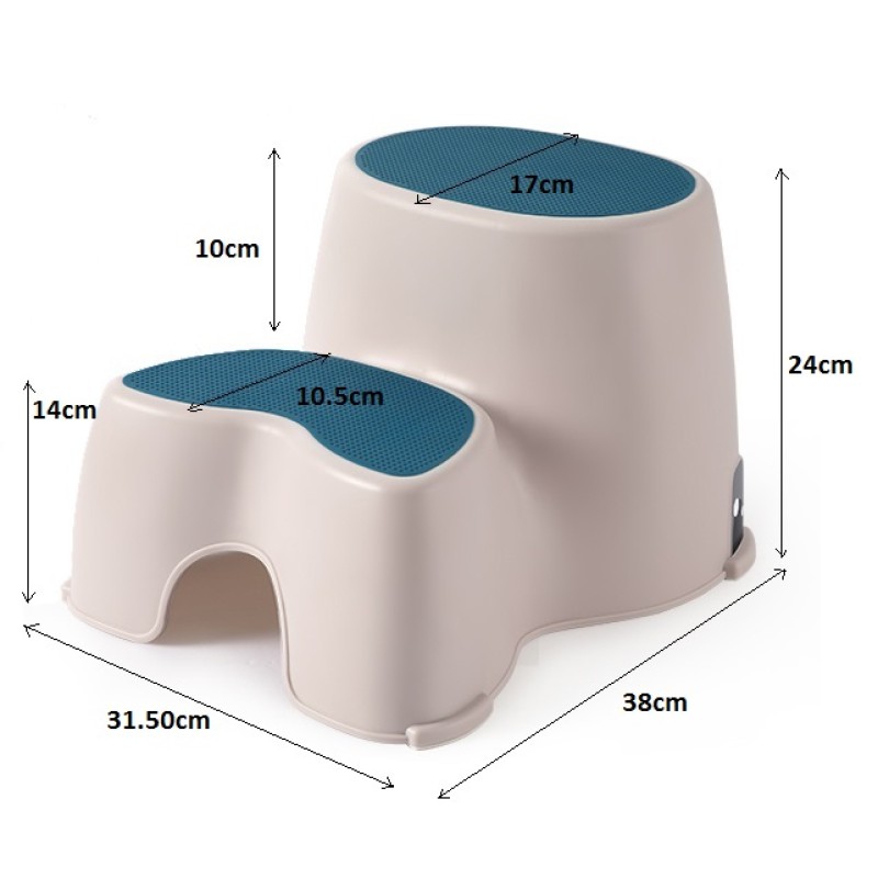 Platform and stool BabyUp2 navy