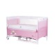 Λίκνο με Πτυσσόμενη Πλευρά - Relax rose water 125-65-77
