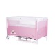 Λίκνο με Πτυσσόμενη Πλευρά - Relax rose water 125-65-77