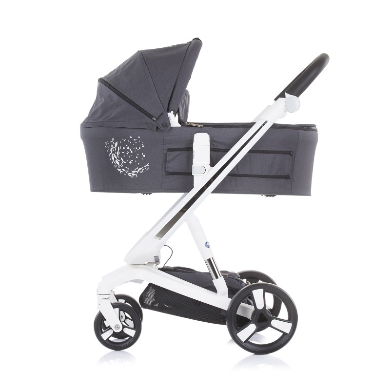 Καρότσι 3 σε 1 Electra white frame - silver