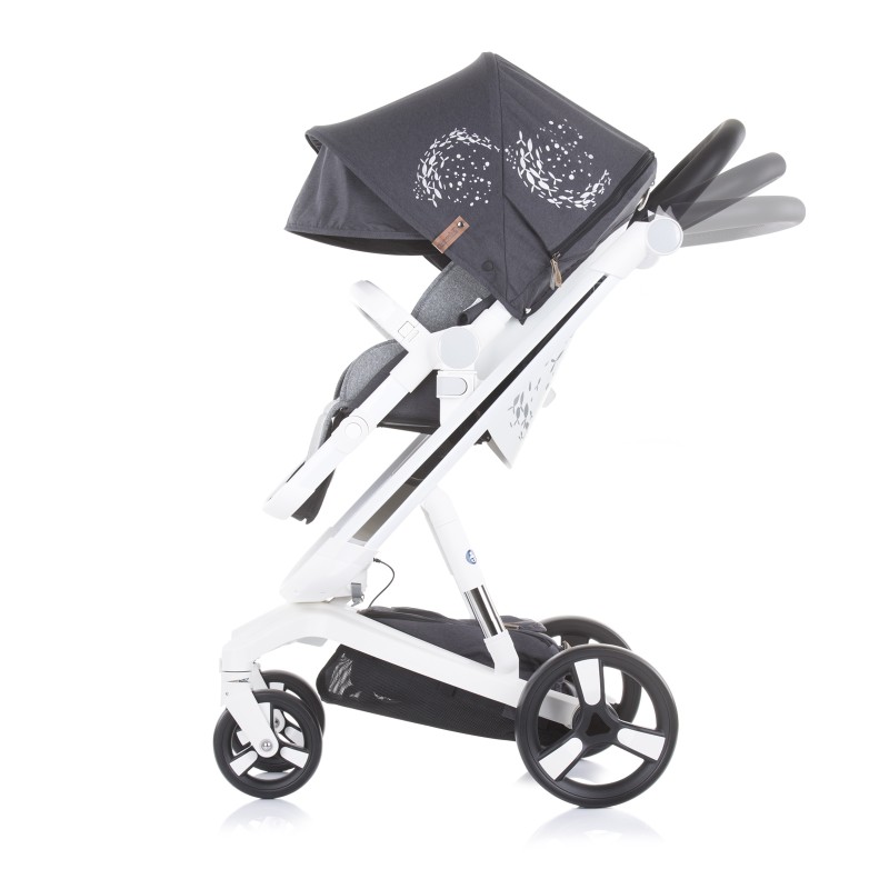 Καρότσι 3 σε 1 Electra white frame - silver