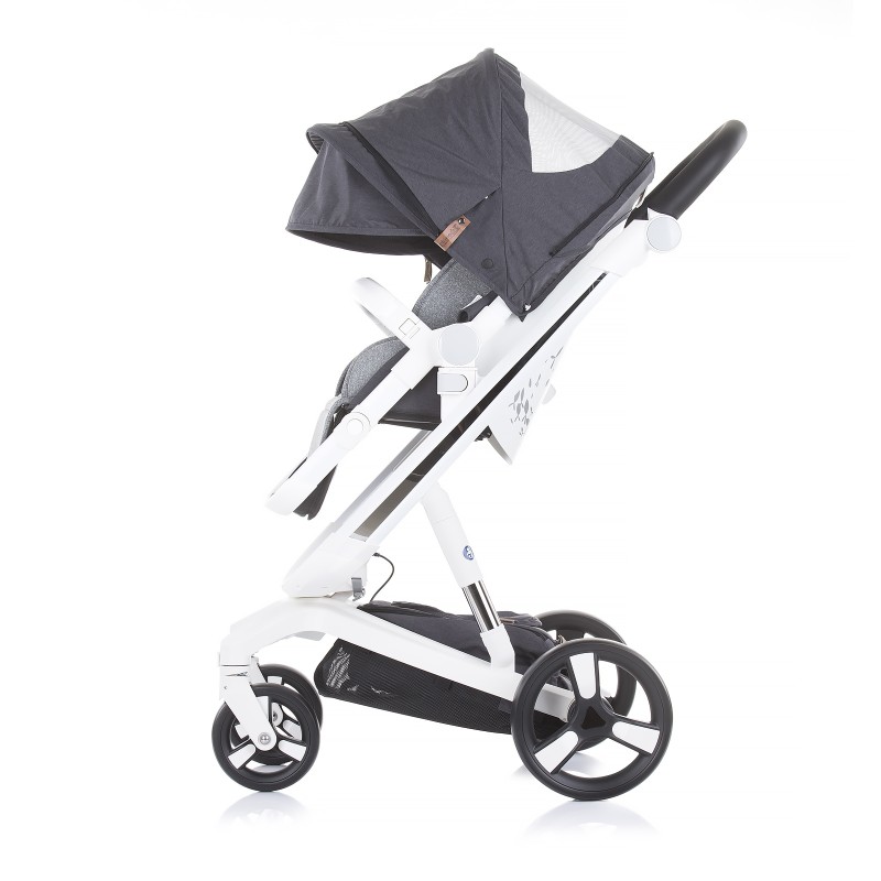 Καρότσι 3 σε 1 Electra white frame - silver