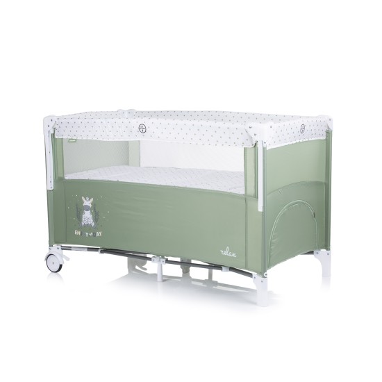 Λίκνο με Πτυσσόμενη Πλευρά - Relax aloe 125-65-77 Λίκνο με Πτυσσόμενη Πλευρά - Relax aloe 125-65-77
