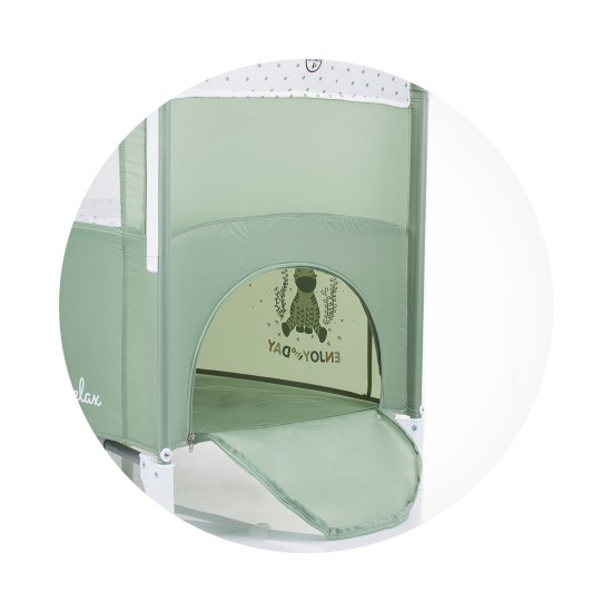 Λίκνο με Πτυσσόμενη Πλευρά - Relax aloe 125-65-77 Λίκνο με Πτυσσόμενη Πλευρά - Relax aloe 125-65-77